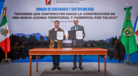 Colaboran UAEMéx y Ayuntamiento de Toluca a favor de la sostenibilidad