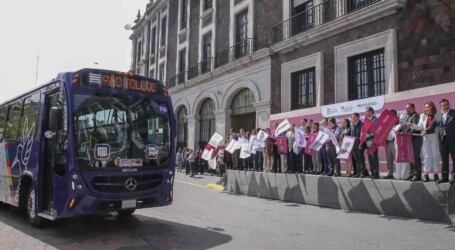 26 AUTOBUSES MAS PARA EL CIRCUITO TOLLOCAN NORTE