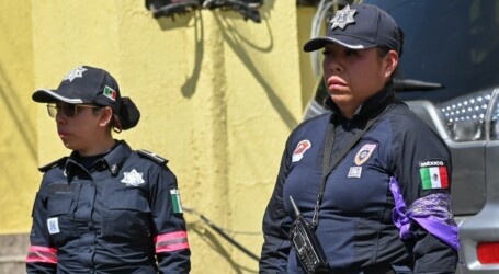 Operativo en Toluca para Marcha del 25N
