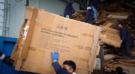 IEEM CONTINÚA PROCESO DE RECICLAJE DE MATERIALES ELECTORALES
