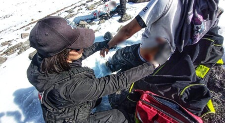 AUXILIA POLICÍA A CUATRO PERSONAS QUE SUFRIERON LESIONES DURANTE SU VISITA AL XINANTÉCATL