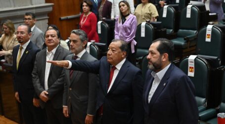 Designa Congreso del Estado de México a representante en Consejo de la Judicatura estatal