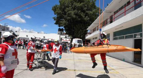 Participará Cruz Roja Mexicana en el Estado de México en Simulacro Nacional de Sismo