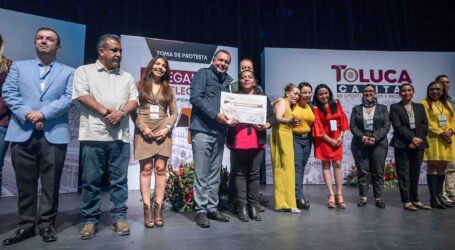 Ricardo Moreno toma protesta a Autoridades Auxiliares y refrenda un gobierno de puertas abiertas