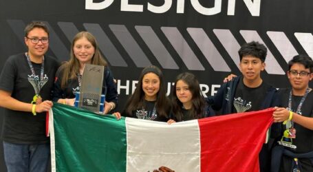 Ganan para México estudiantes toluqueños Premio de los Jueces en el Mundial de Robótica