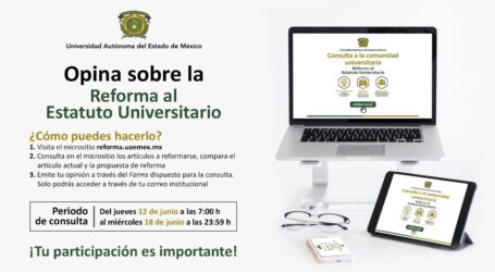 Consulta sobre la Reforma al Estatuto Universitario de la UAEMéx, un ejercicio de participación horizontal
