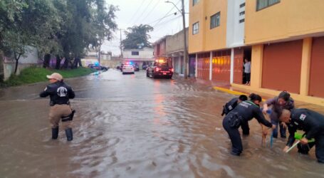 DIVERSOS ENCHARCAMIENTOS POR LAS FUERTES LLUVIAS DEL LUNES