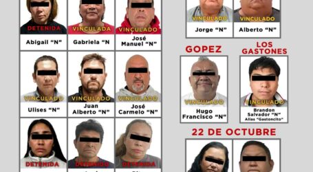 VINCULAN A PROCESO A 11 INTEGRANTES DE “SINDICATOS” QUE DESPOJAN PROPIEDADES