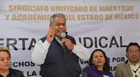 Pide el profesor Luis Zamora que Trinidad Franco saque las manos del magisterio