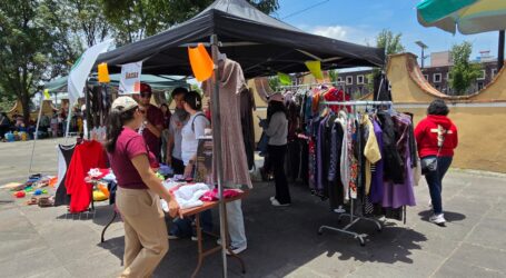 LA FIESTA ES EL 16, PERO YA HAY PUESTOS EN LA FERIA DEL CARMEN