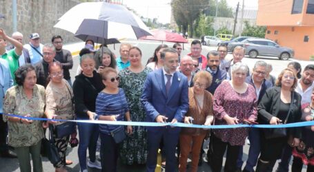 REINAUGURÓ FERNANDO FLORES REENCARPETADO DE AVENIDA MORELOS