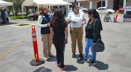 Capacitación en prevención a habitantes de San Andrés Cuexcontitlán y Jicaltepec