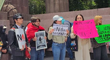 “EL PULPO CAMIONERO, NO NECESITA MI DINERO”, DIJERON PROTESTANTES