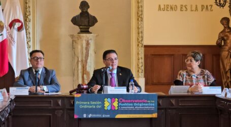 PRIMERA SESIÓN DEL OBSERVATORIO DE LOS PUEBLOS INDÍGENAS, EN EL PODER JUDICIAL