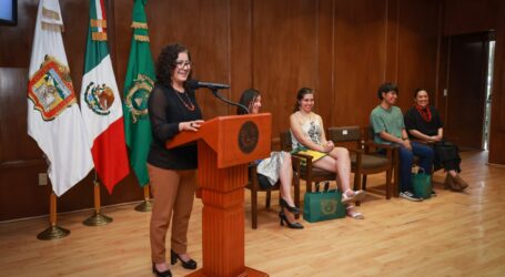 Rectora Zarza Delgado da bienvenida a UAEMéx a estudiantes de movilidad de 10 países