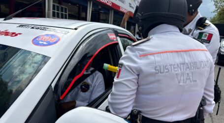 Detenidos 44 conductores por manejar en estado etílico en Toluca