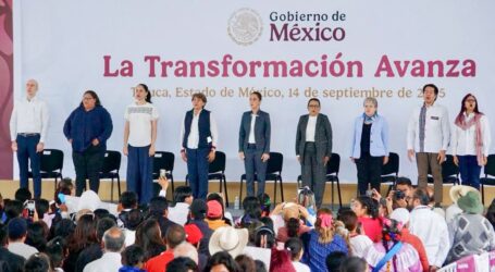 Reconoce Sheinbaum a congresistas por apoyo en programas sociales