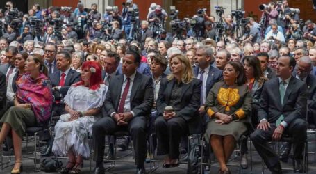 DELFINA EN EL INFORME DE CLAUDIA DONDE SE DESTACÓ AL ESTADO DE MÉXICO