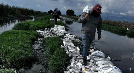 Continúan con tareas de rehabilitación en San Blas y La Constitución Totoltepec tras desbordamientos