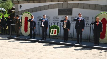 Conmemoran congresistas mexiquenses la Batalla del Monte de las Cruces