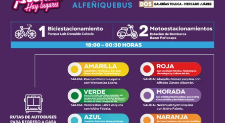 ¿Vas a la Feria del Alfeñique? Estas son las rutas y horarios del transporte