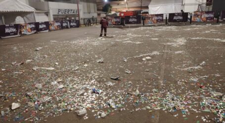 EL OTRO LADO DE LA FIESTA, DEJÓ 20 TONS. DE BASURA EN TOLUCA