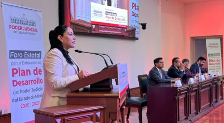 La justicia es responsabilidad de todos los poderes: Martha Camacho