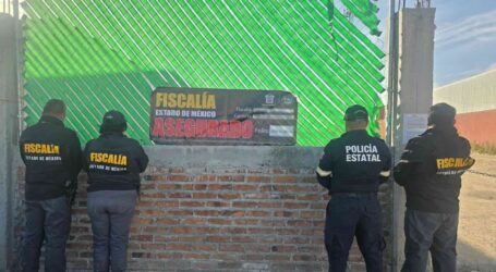 ASEGURAN FISCALÍA Y SEGURIDAD PREDIO CON VEHÍCULOS Y MERCANCÍA CON REPORTE DE ROBO