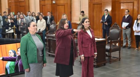 Congreso toma protesta a nueva jueza familiar del Poder Judicial