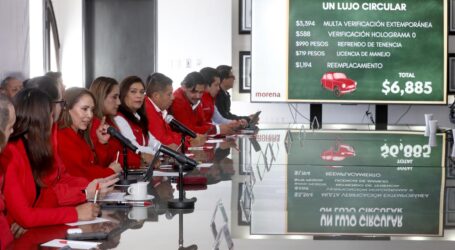 PROGRAMA “HOY NO CIRCULA” ES MEDIDA RECAUDATORIA Y CASTIGA AL CIUDADANO, DENUNCIÓ PRI EDOMEX