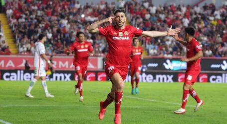 TOLUCA GANÓ CON AUTORIDAD, 0-3 EN LA VISITA A NECAXA, CON DOBLETE DE PAULINHO