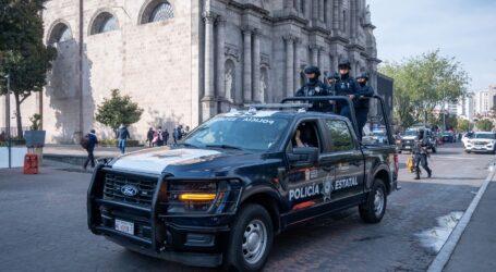 Más de 2 mil policías refuerzan vigilancia en Toluca