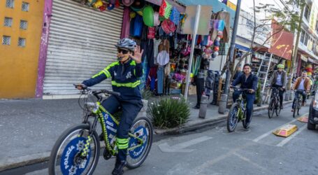 Respalda Ricardo Moreno labor de policías en liberación de ciclovías