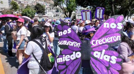 DIVERSOS COLECTIVOS EN LA MARCHA DEL 8M