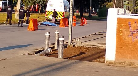 Hombre atropellado y muerto en Carril lateral de Paseo Tollocan