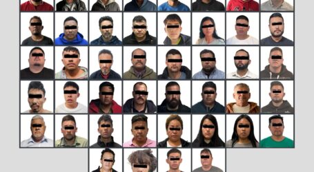 Detienen a 44 personas que se hacían pasar por elementos policiacos en el Edoméx
