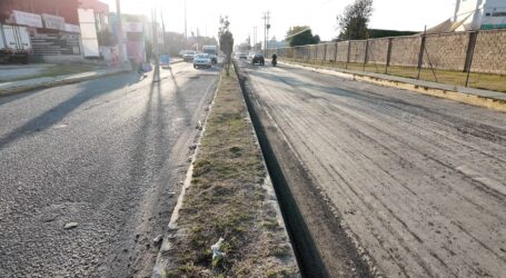 Avanza reconstrucción de la avenida Lombardo Toledano