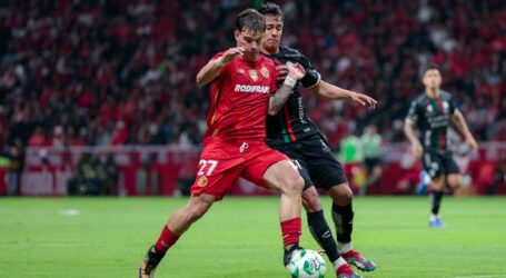 CON REGALO DEL ÁRBITRO, SAN LUIS SALVÓ EL 1-1 EN TOLUCA