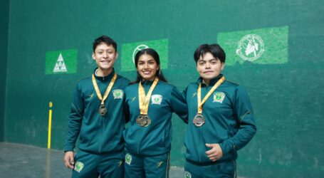 UAEMéx conquista tres medallas en frontón en los Campeonatos Nacionales ANUIES 2026