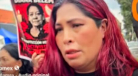 PROTESTAN ANTE LA FISCALÍA POR EL FEMINICIDIO DE DIANA BELÉN