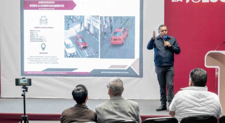 DETIENEN A 4 POR ASALTOS A CUENTAHABIENTES; TOLUCA SIN IMPUNIDAD DICE RICARDO MORENO