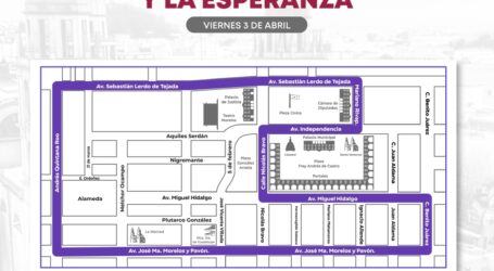 Implementa Gobierno municipal operativo vial por Procesión del Silencio