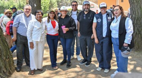 Congreso mexiquense celebra a niñas y niños en el Parque Ecológico Zacango