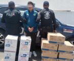 Detienen a hombre por presunto robo de insumos médicos en Toluca