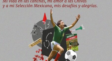 Fernando “El Sheriff” Quirarte presenta ¡Bendito fútbol! en la Librería Carlos Fuentes