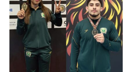 Jade Pérez y Ricardo Guerra ponen en alto a la UAEMéx en judo universitario