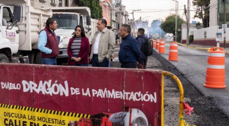 Supervisa Ricardo Moreno avance del «Diablo Dragón” en Laguna de Siete Colores