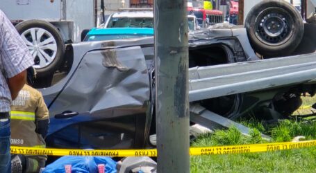 CARAMBOLA EN LA MÉXICO-TOLUCA, UN MUERTO Y DOS LESIONADOS