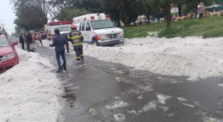 ATIENDEN AFECTACIONES EN LOS SAUCES A CAUSA DE LA GRANIZADA