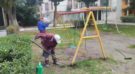 Transforma Toluca espacios para la convivencia familiar